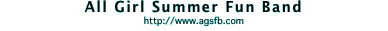 All Girl Summer Fun Band