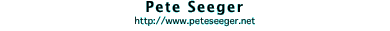 Pete Seeger